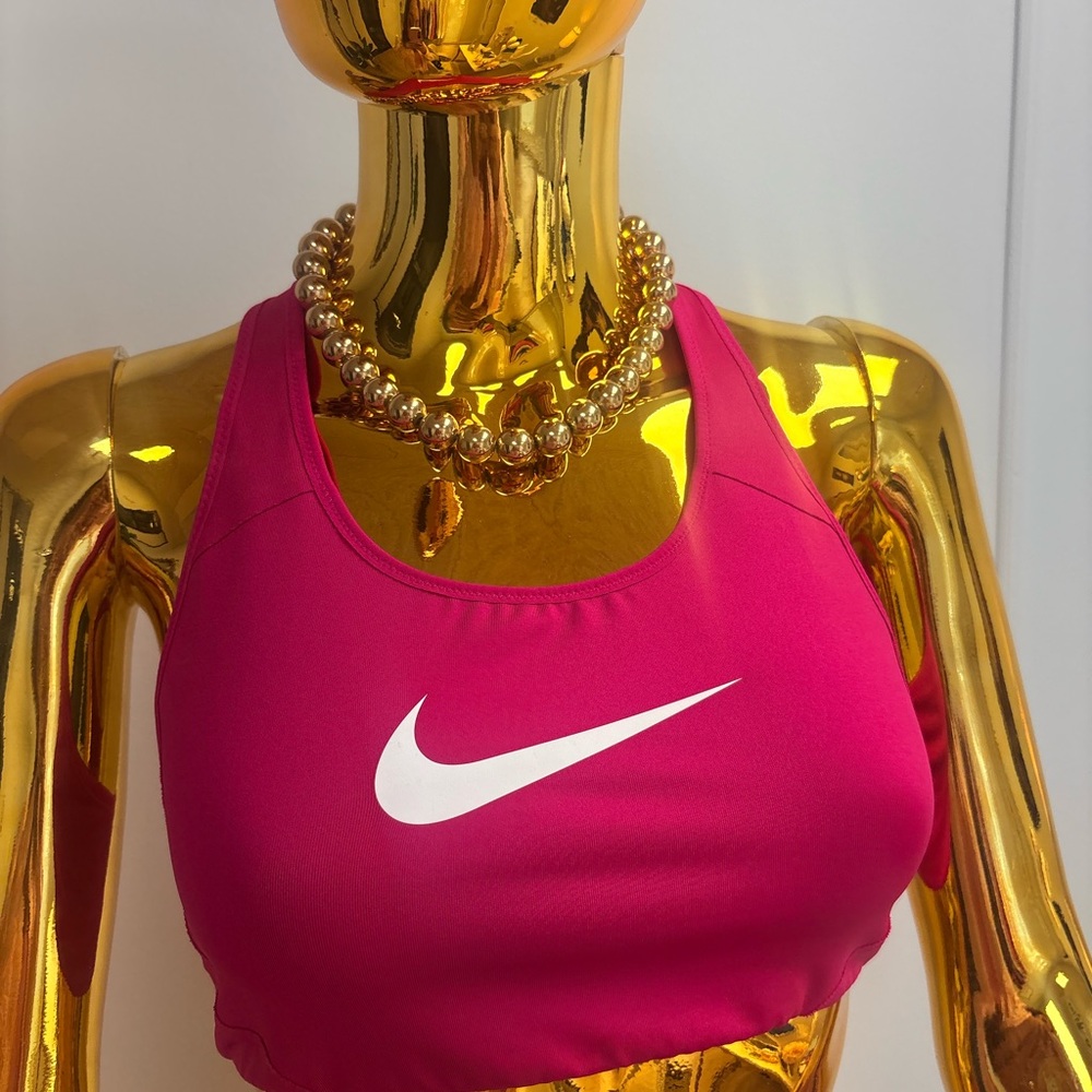 Nike Women's Vibrant Pink Sports Bra